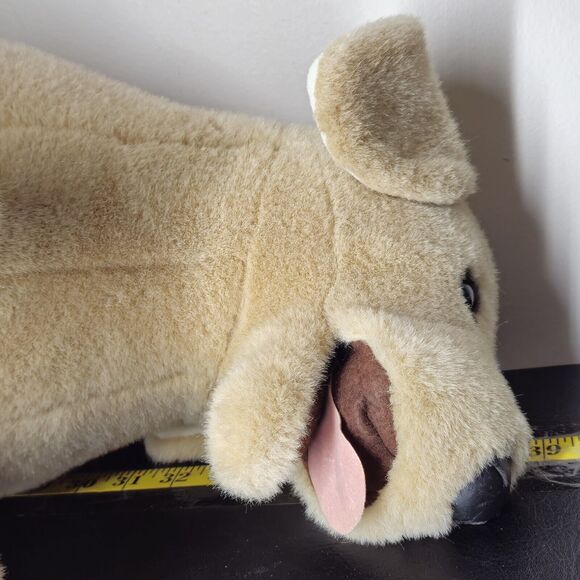 LARGE Vintage Douglas Cuddle Toys Realistic Yellow Labrador 28" Plush Dog - Picture 7 of 9